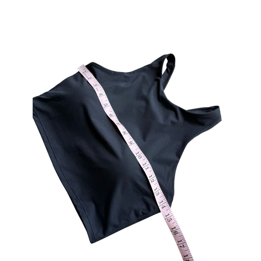 Athleta Purpose Crop Sports Bra In Black Size S - Picture 8 of 9